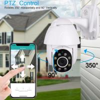 Fonri Iç Dış Ortam Kablosuz 2MP PTZ Kamera Onvif TV-9825A-2MP IP kamera SES ALMA VERME  Mobil Wi-Fi Kamera Bebak kameras